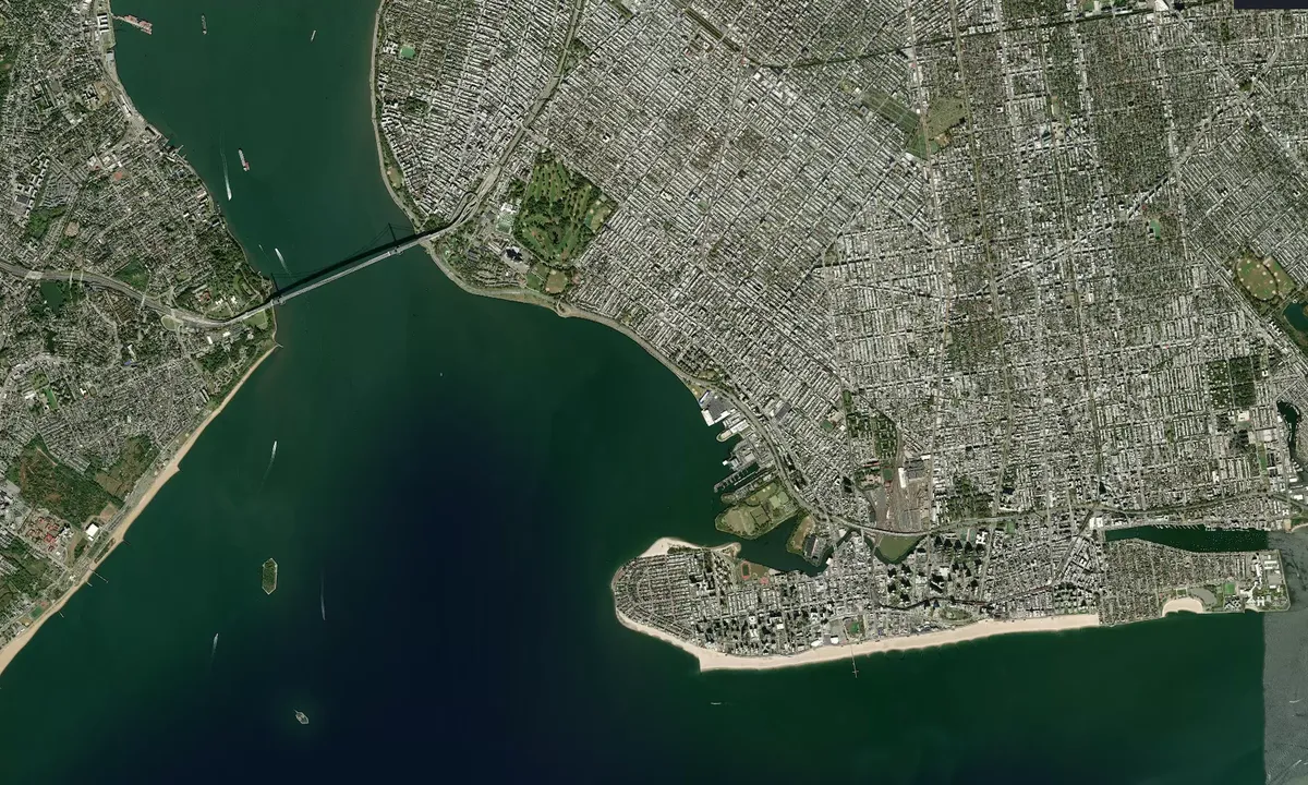 Flyfoto av Gravesend Bay - 1