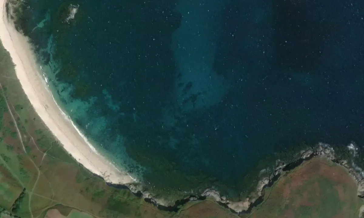 Flyfoto av Great Bay