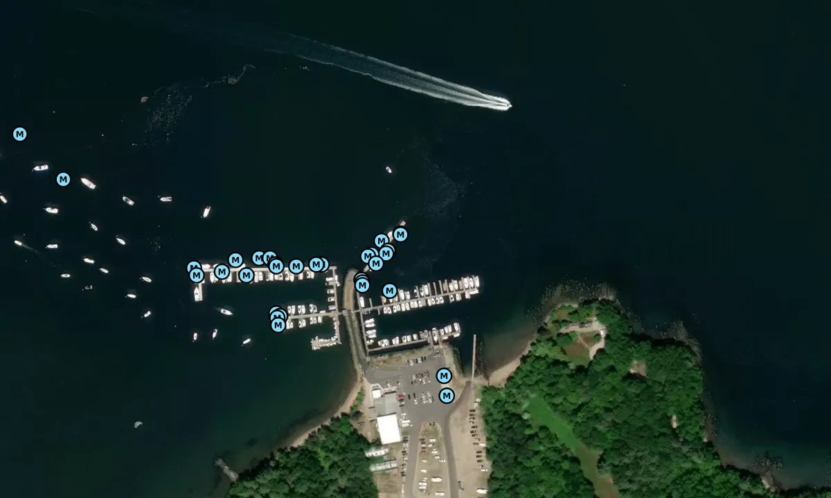 Satelite image of Great Bay Marine
