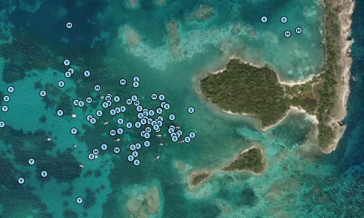 Satelite image of Great Bird Island
