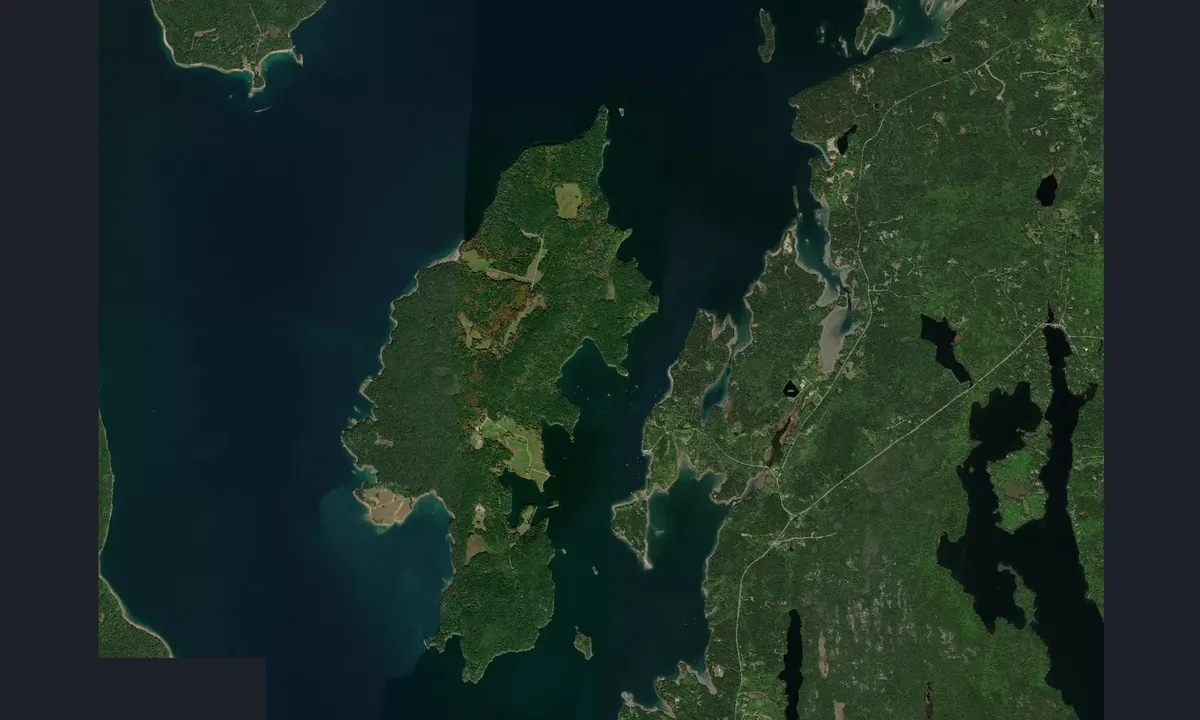 Flyfoto av Great Cove