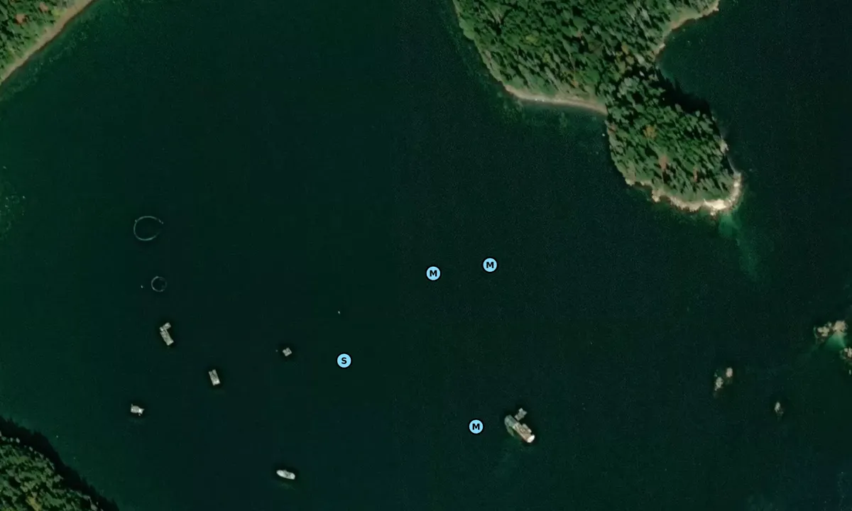 Satelite image of Great Cove