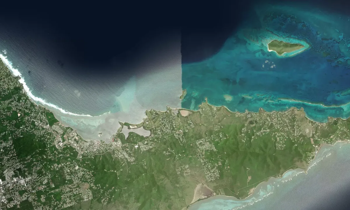 Flyfoto av Green Cay Marina - Christiansted