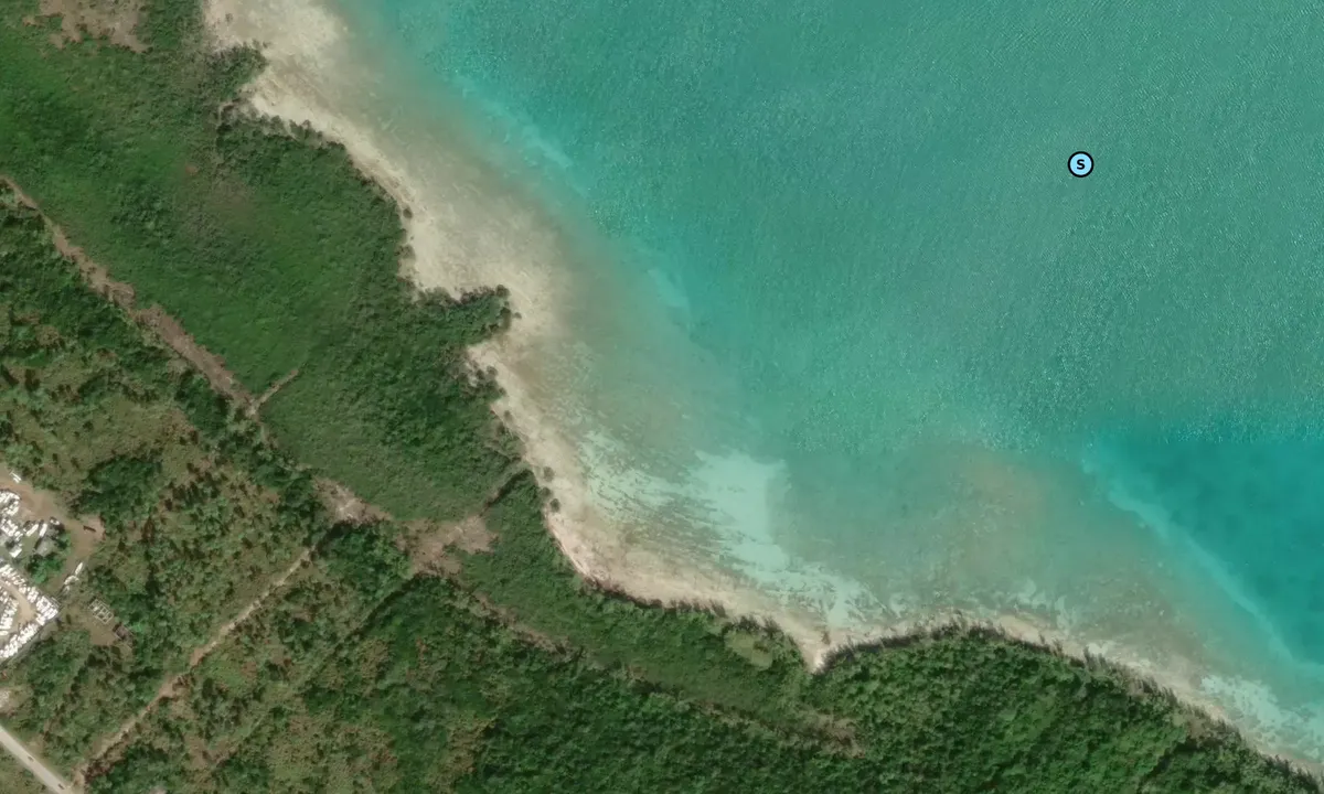 Satelite image of Green Turtle Ferry