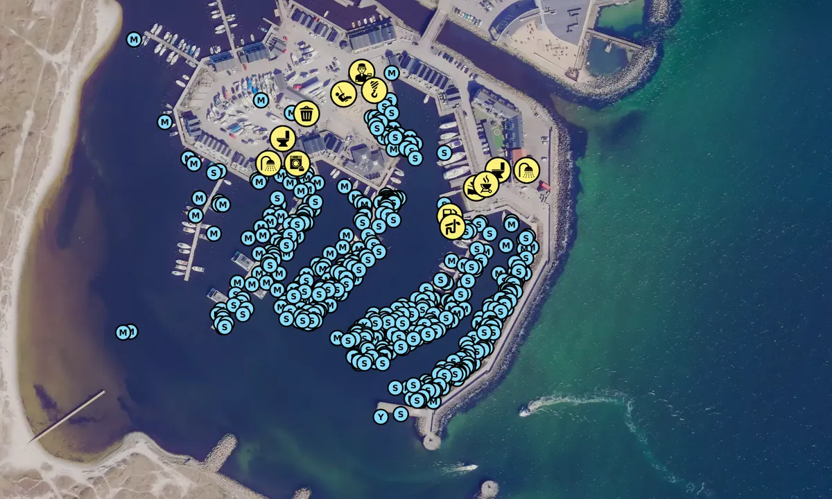 Satelite image of Grenaa Marina