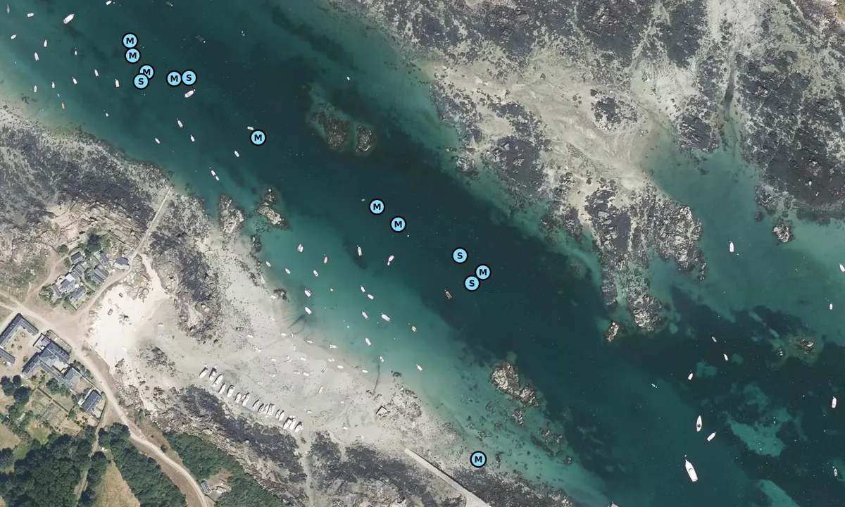 Satelite image of Grève de Blainvillais