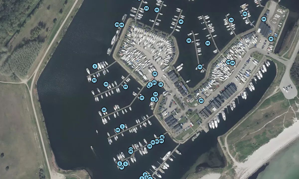Satelite image of Greve Marina - Hejren