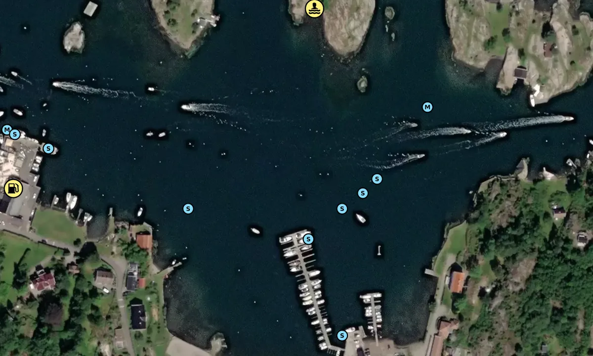 Satelite image of Grindholmen