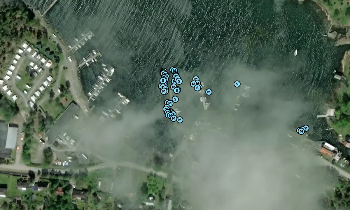 Satelite image of Grisslehamn - Marinan