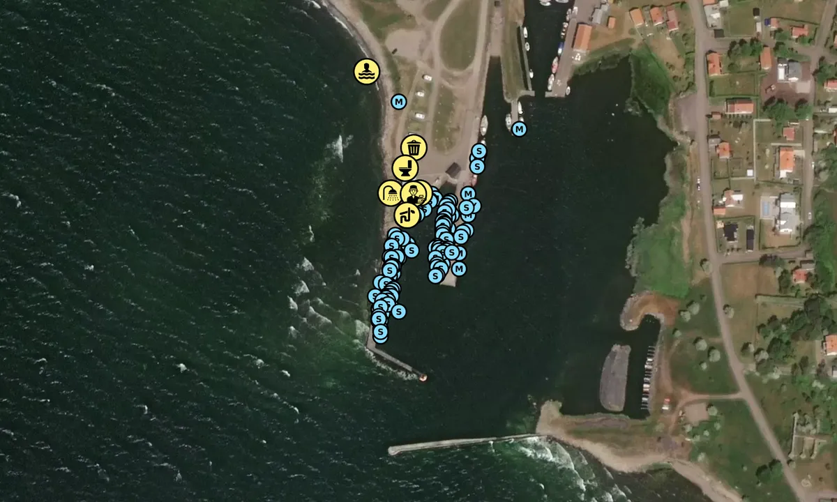 Satelite image of Grönhögen