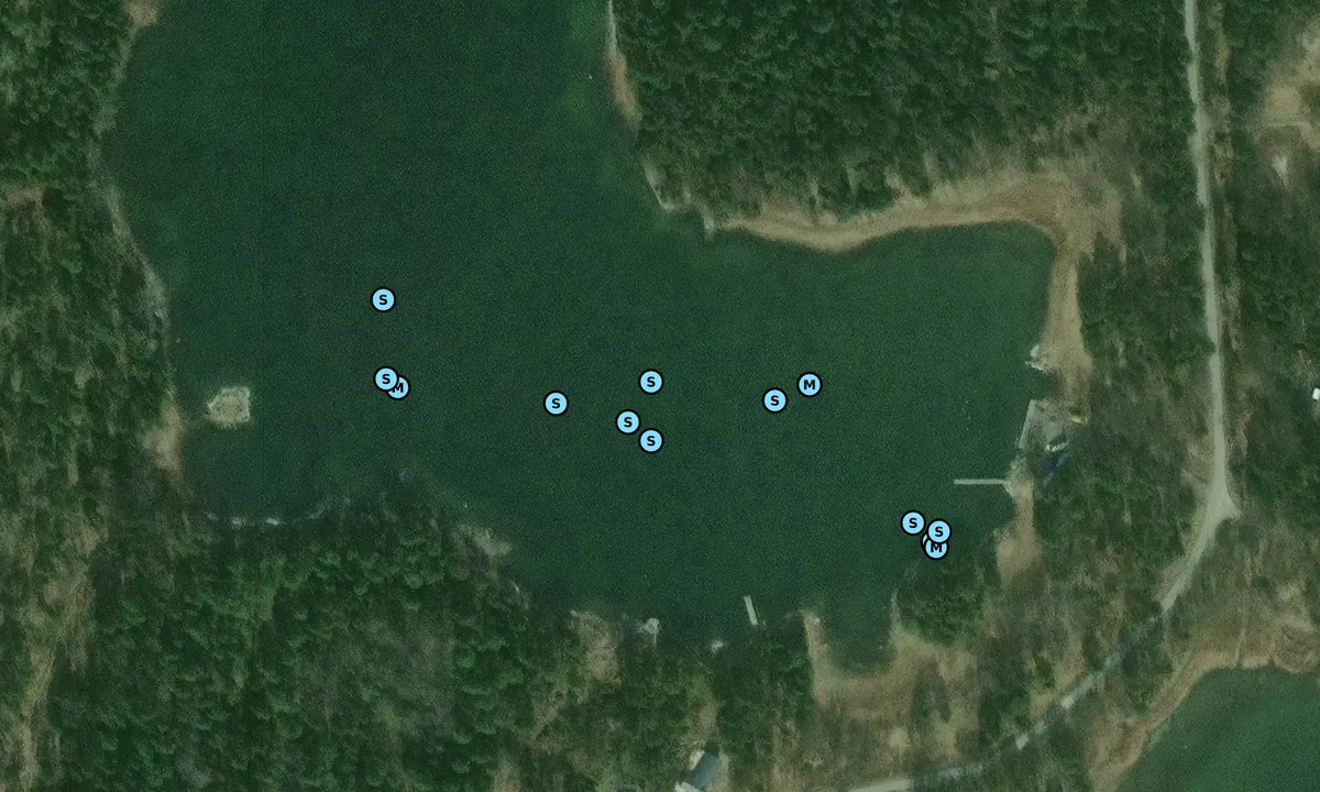 Satelite image of Grönmarsfladen