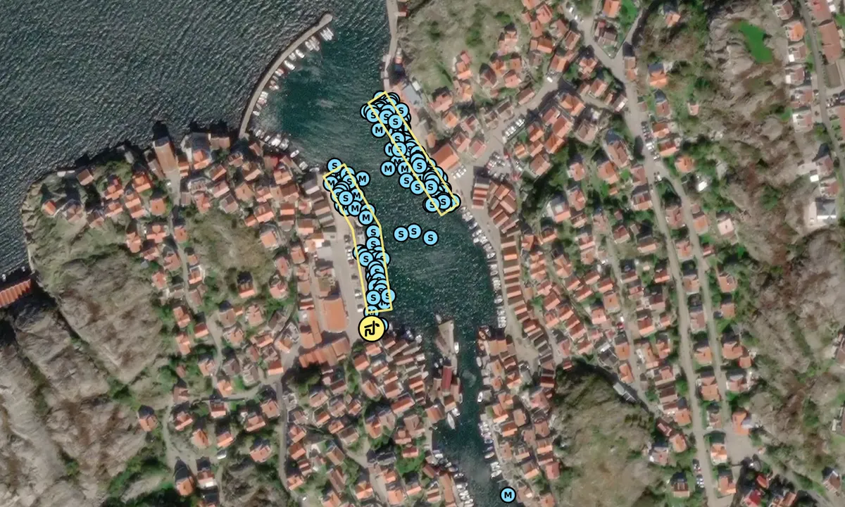 Satelite image of Grundsund