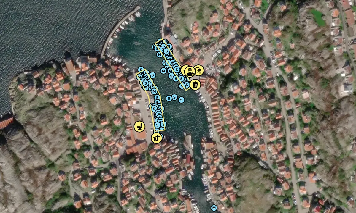 Satelite image of Grundsund