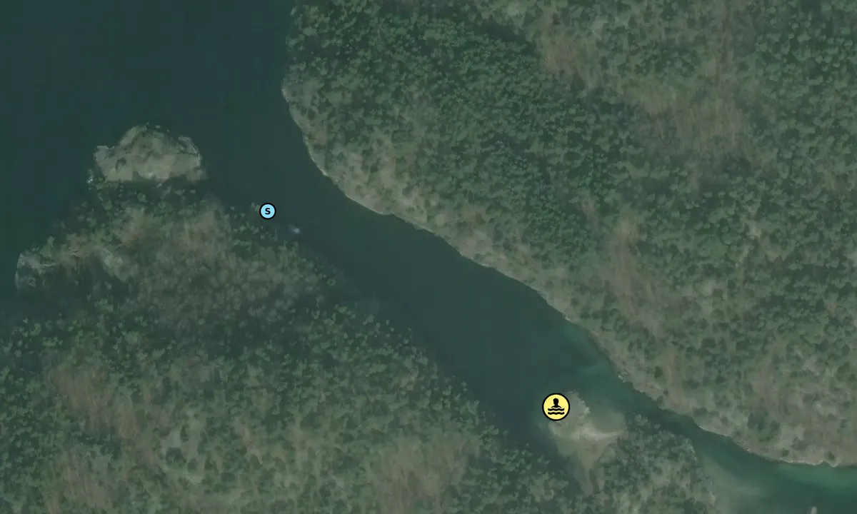 Satelite image of Grunnesund - Lillesand