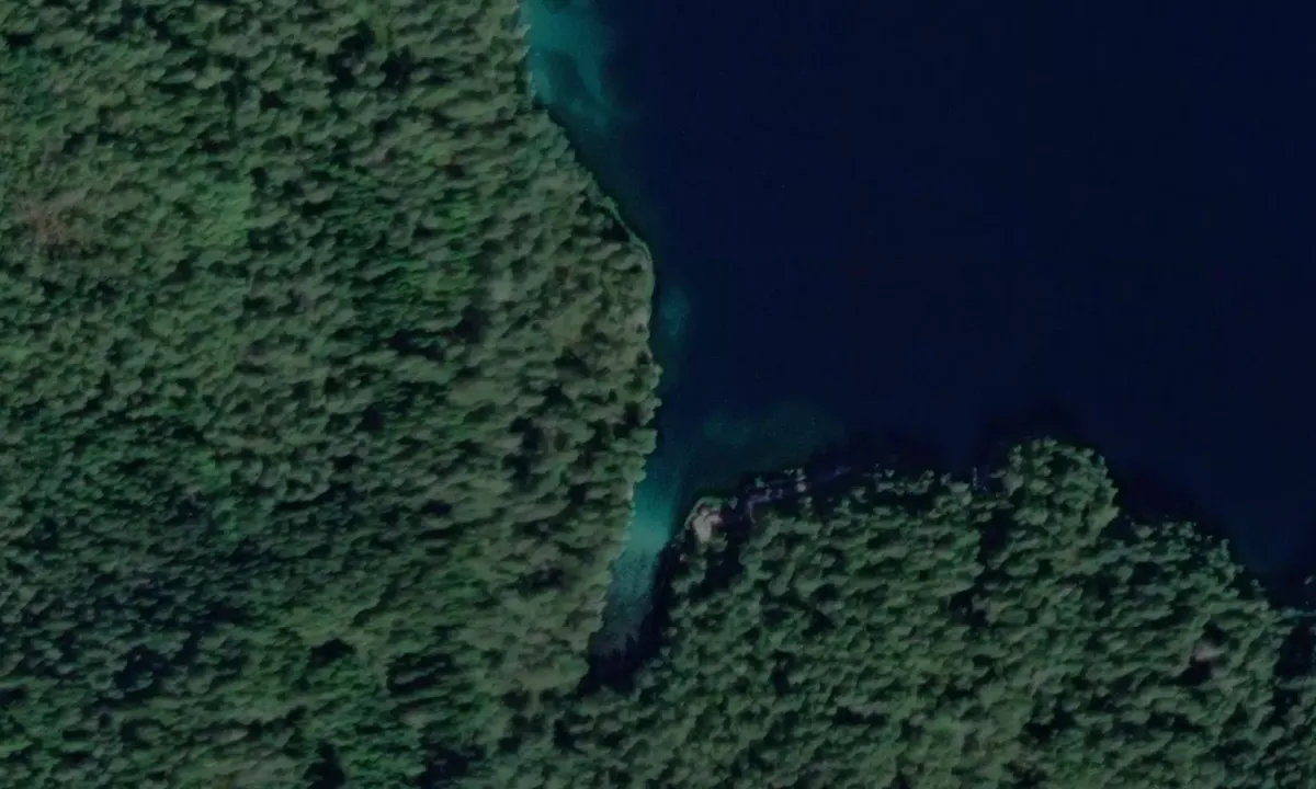 Satelite image of Grunnevika