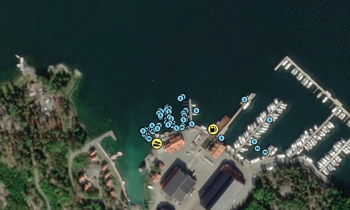 Satelite image of Gryts Varv och Marina
