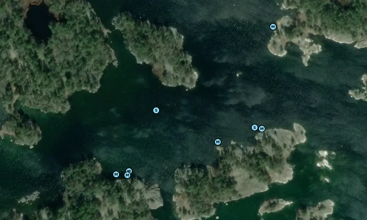 Satelite image of Grytsö