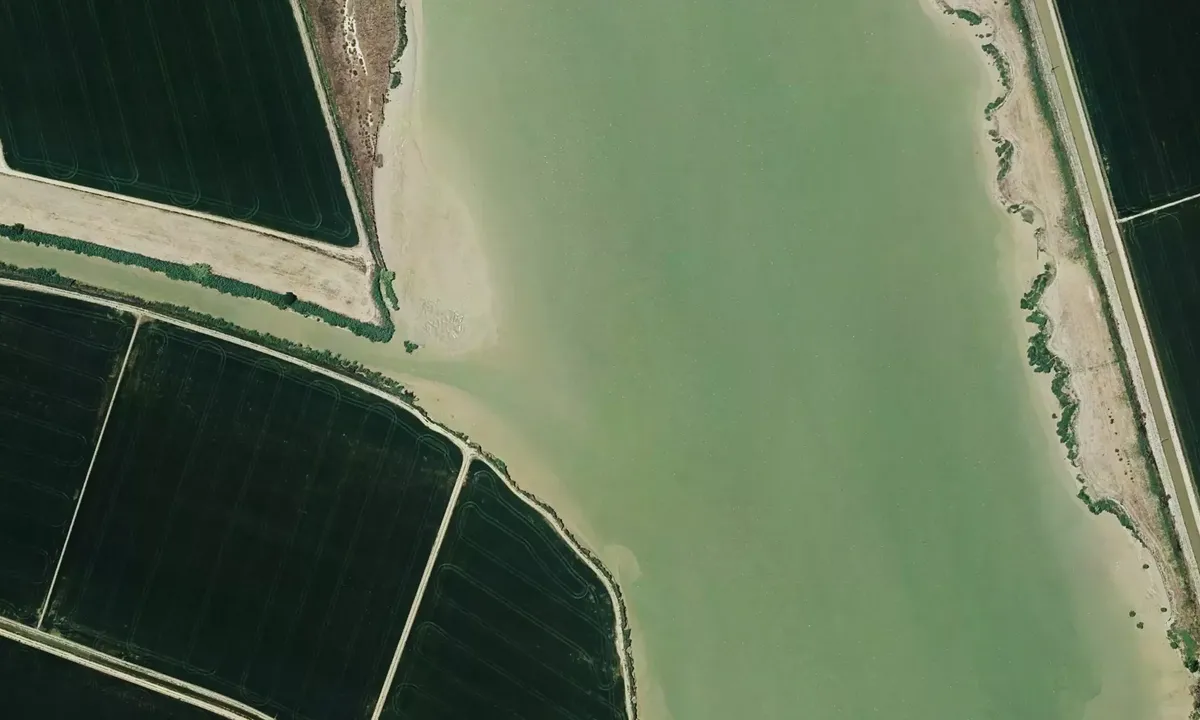 Satelite image of Guadalquivir