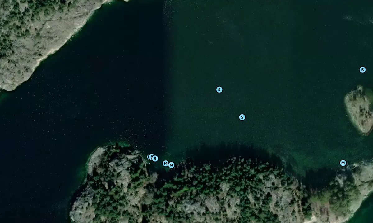 Satelite image of Gubbholmen - Älvsnabben
