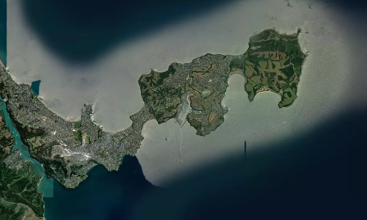 Flyfoto av Gulf Harbour Marina - Whangaparāoa