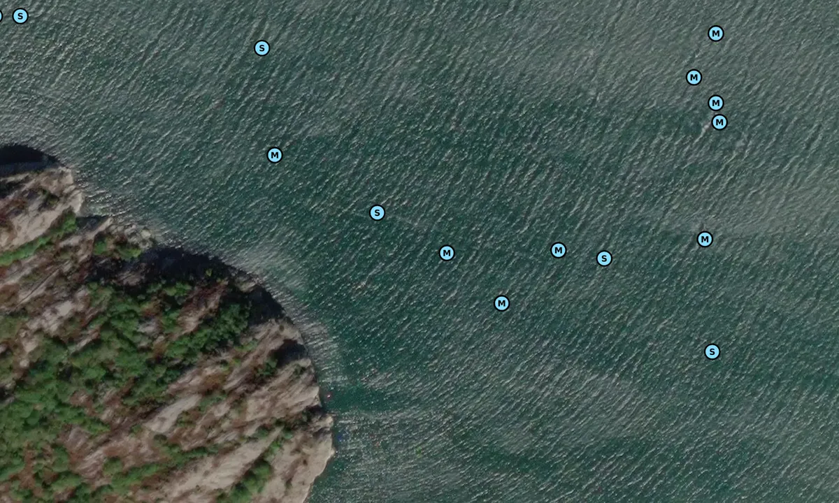 Satelite image of Gullbergs Kile - Ellös