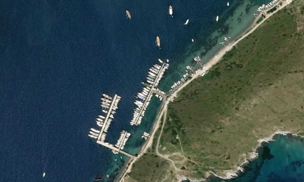 Flyfoto av Gumbet Limanj Marina