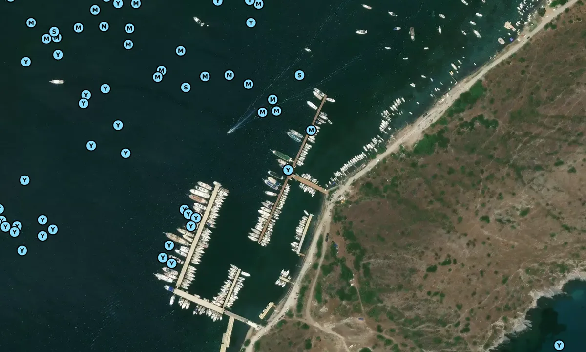 Satelite image of Gumbet Limanj Marina