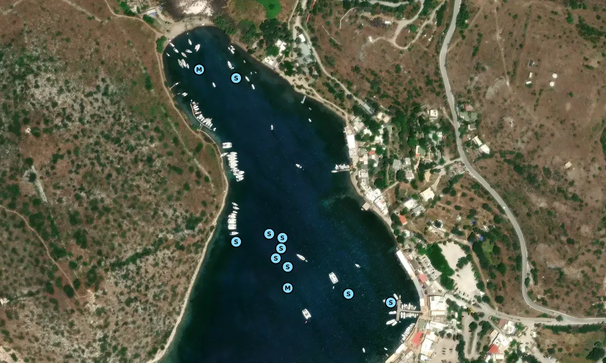 Satelite image of Gumusluk