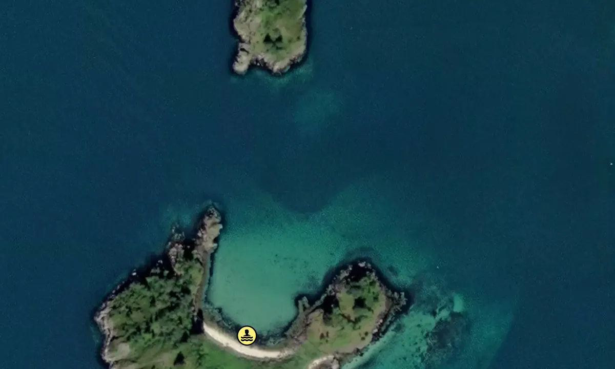 Satelite image of Gunnarskjåen