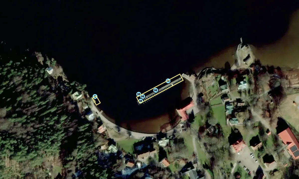 Satelite image of Gustafsberg