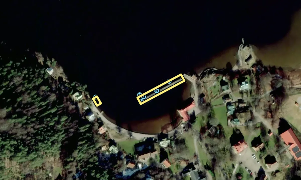 Satelite image of Gustafsberg