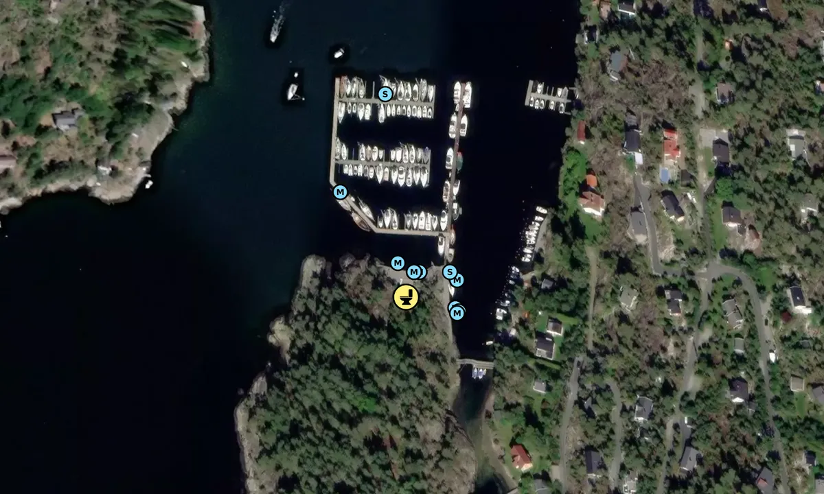 Satelite image of Gylteholmen