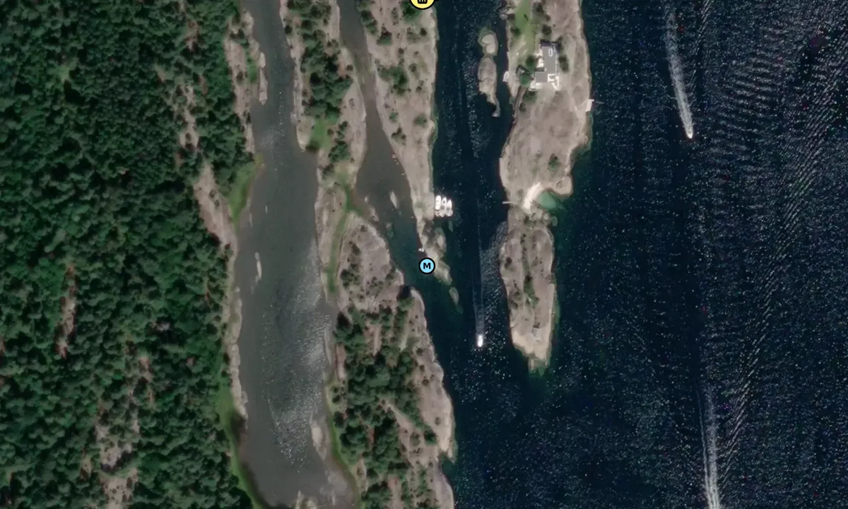 Satelite image of Gyteskjær