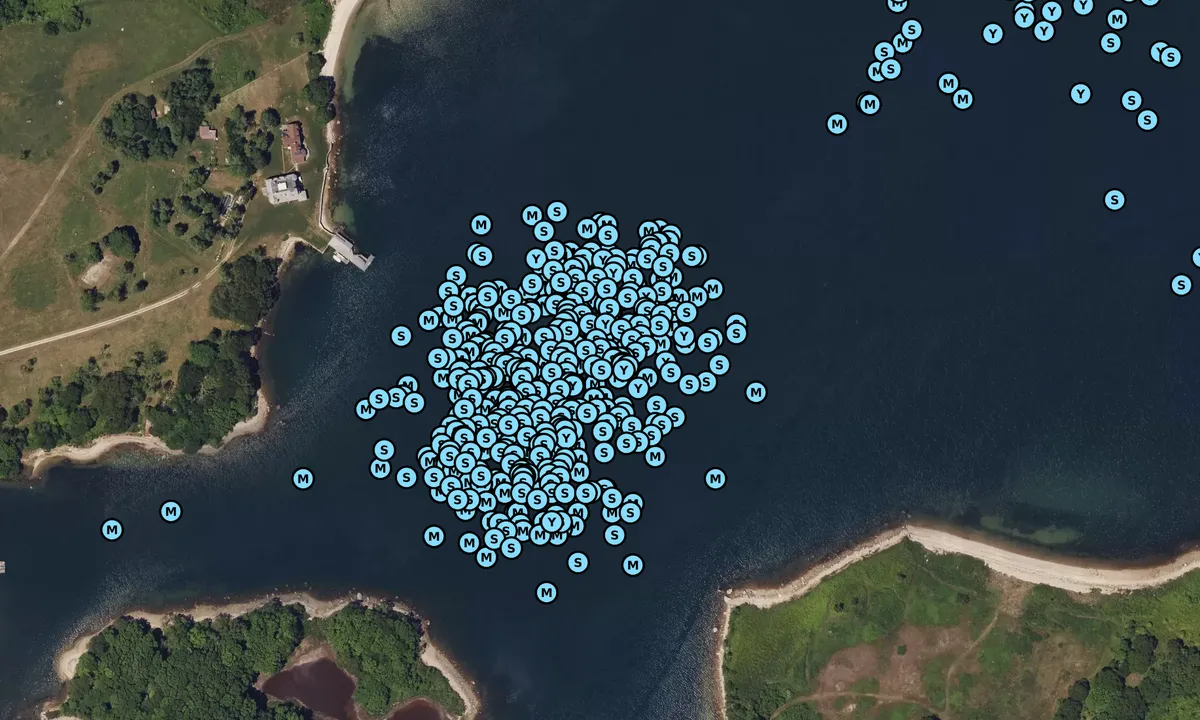 Satelite image of Hadley Harbor Outer - 1