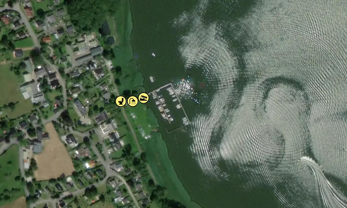 Satelite image of Hafen Borgwedel