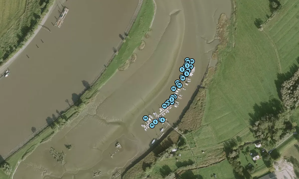 Satelite image of Hafen Borsfleth