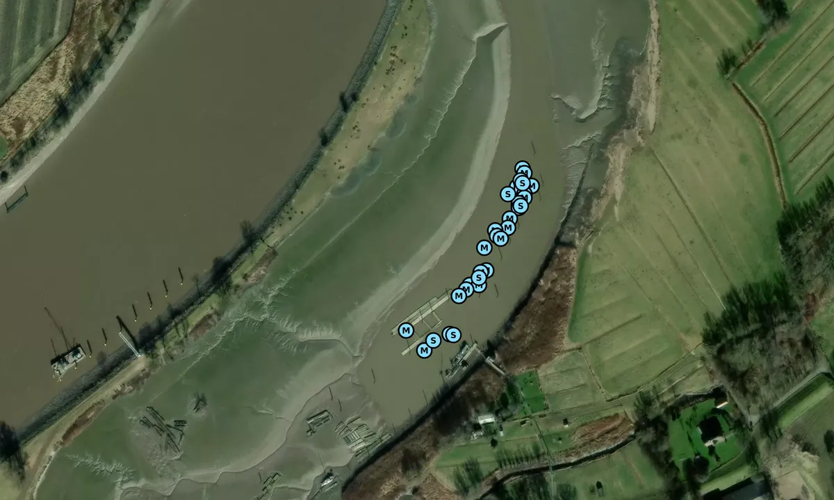 Satelite image of Hafen Borsfleth