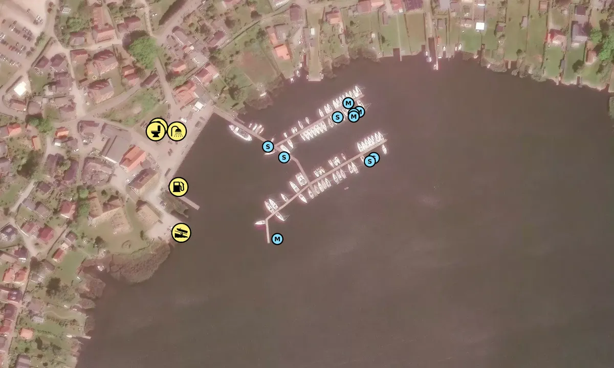Satelite image of Hafen Breege