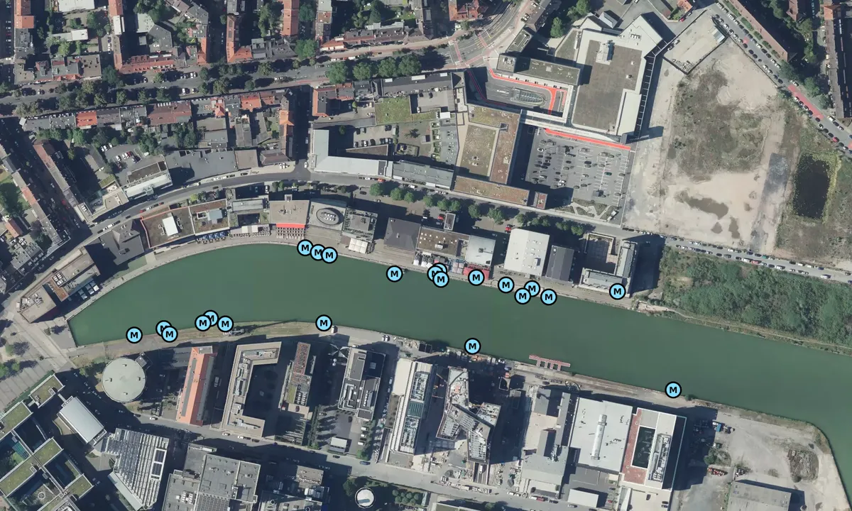 Satelite image of Hafenweg