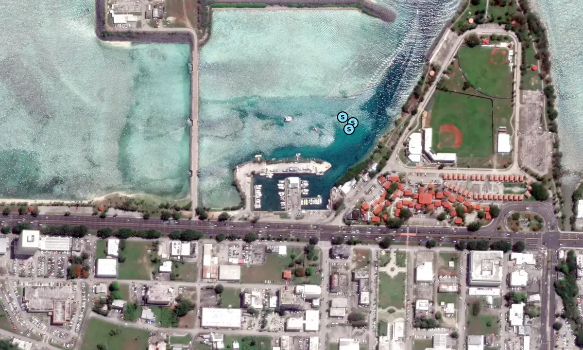 Satelite image of Hagatna Marina