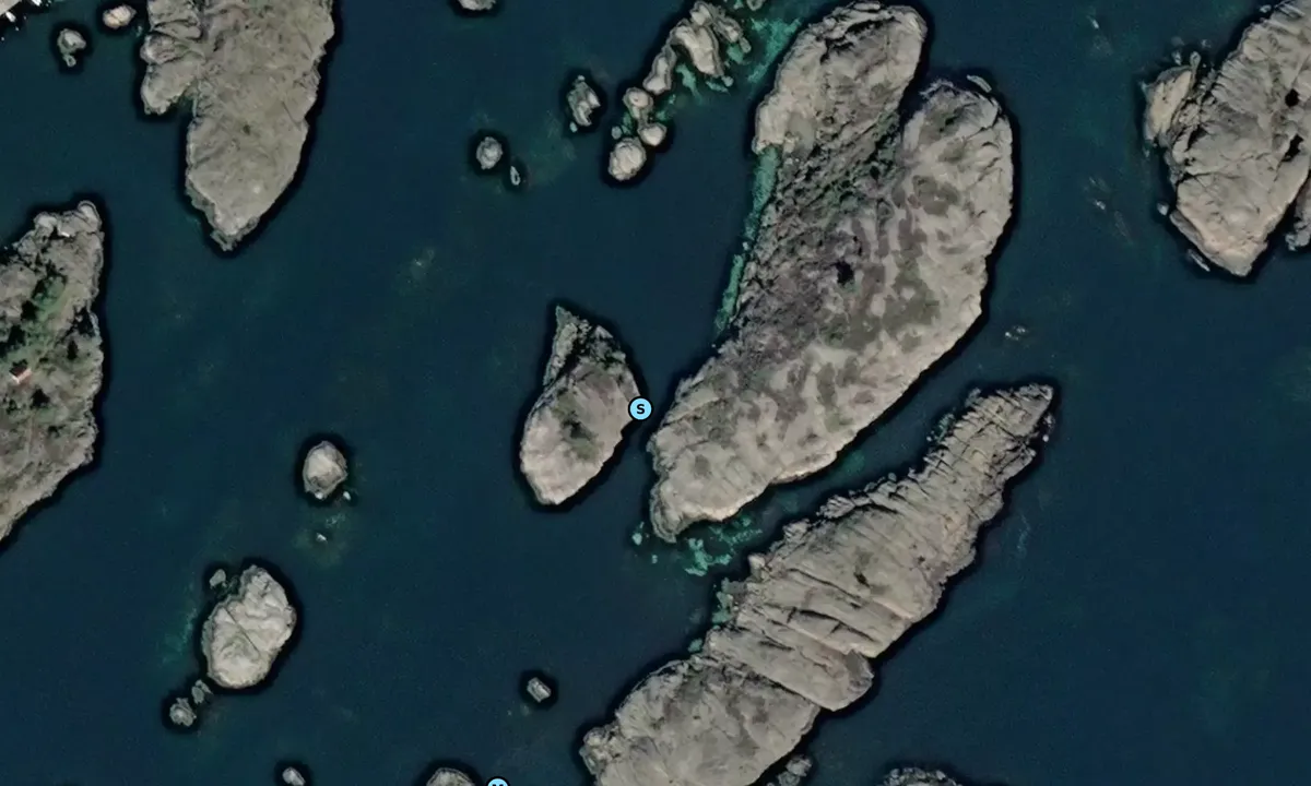 Satelite image of Håholmen - Vestre Sandøya