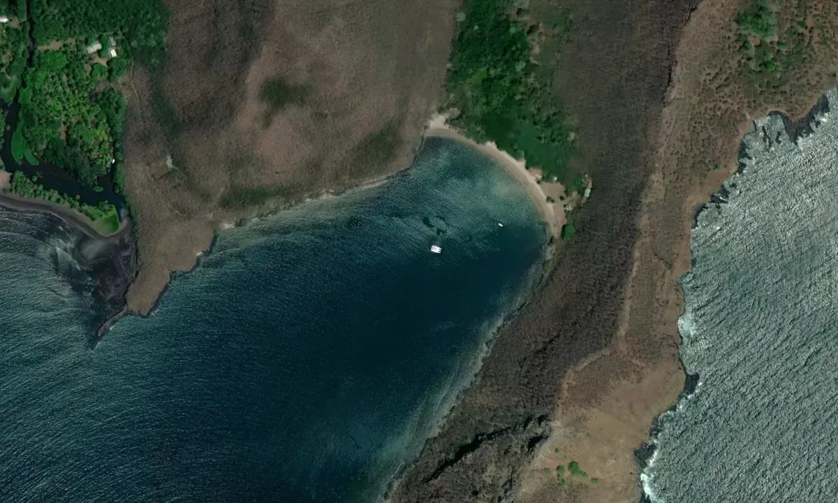 Flyfoto av Hakatea Bay
