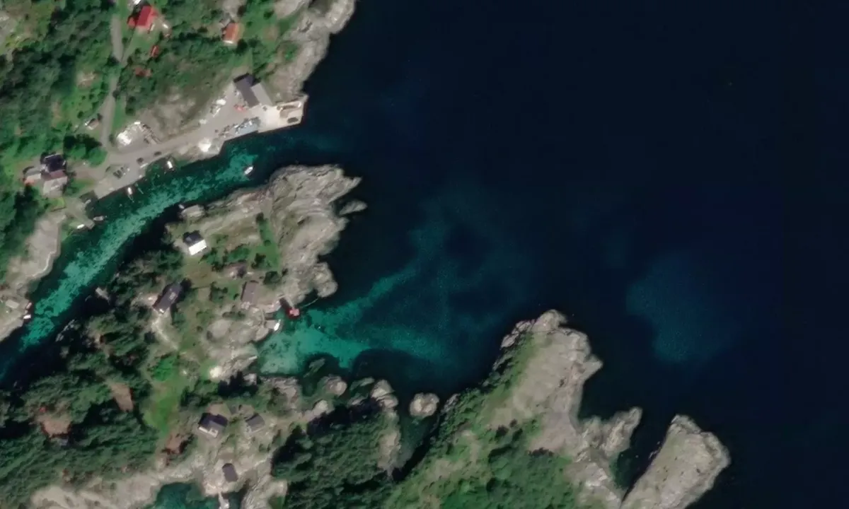 Satelite image of Håkholmen