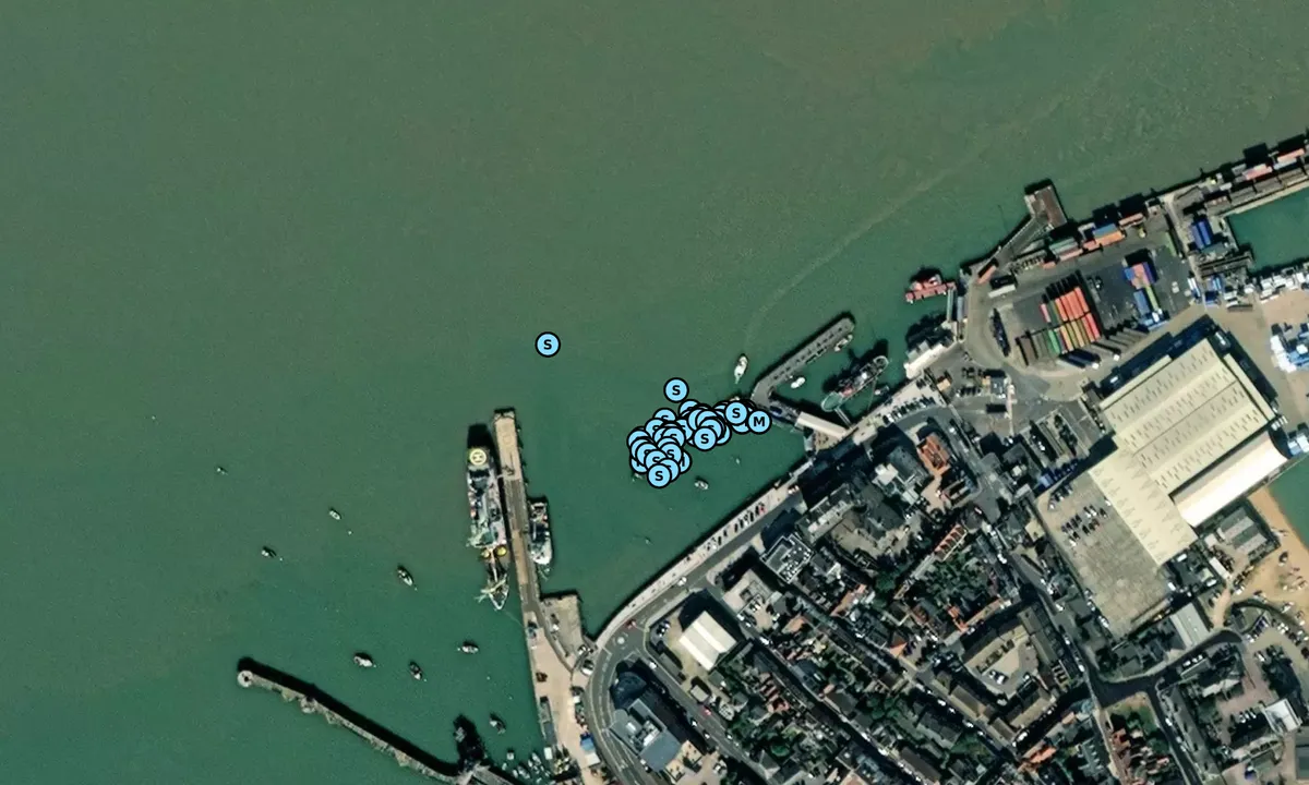 Flyfoto av Halfpenny Pier Yacht Moorings