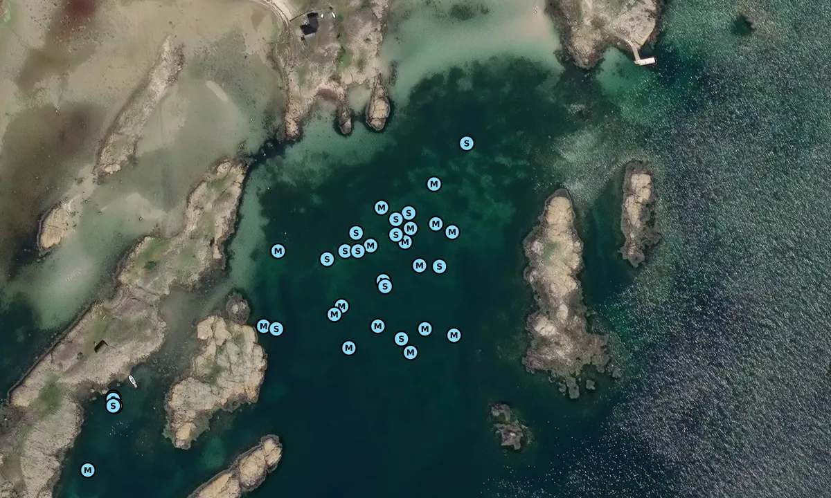 Satelite image of Hallands Väderö - Kappelhamn