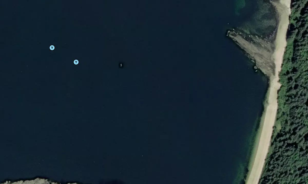 Satelite image of Halleck Harbor