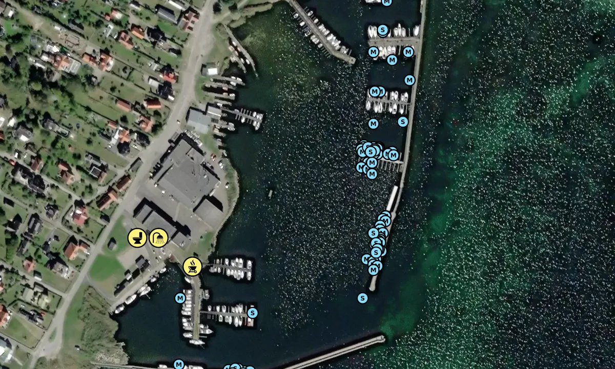 Satelite image of Hällevik