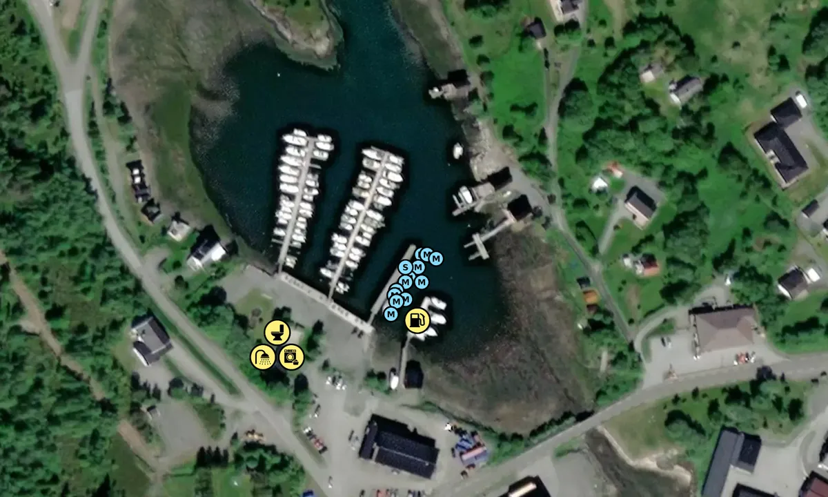 Satelite image of Halsa Båthavn