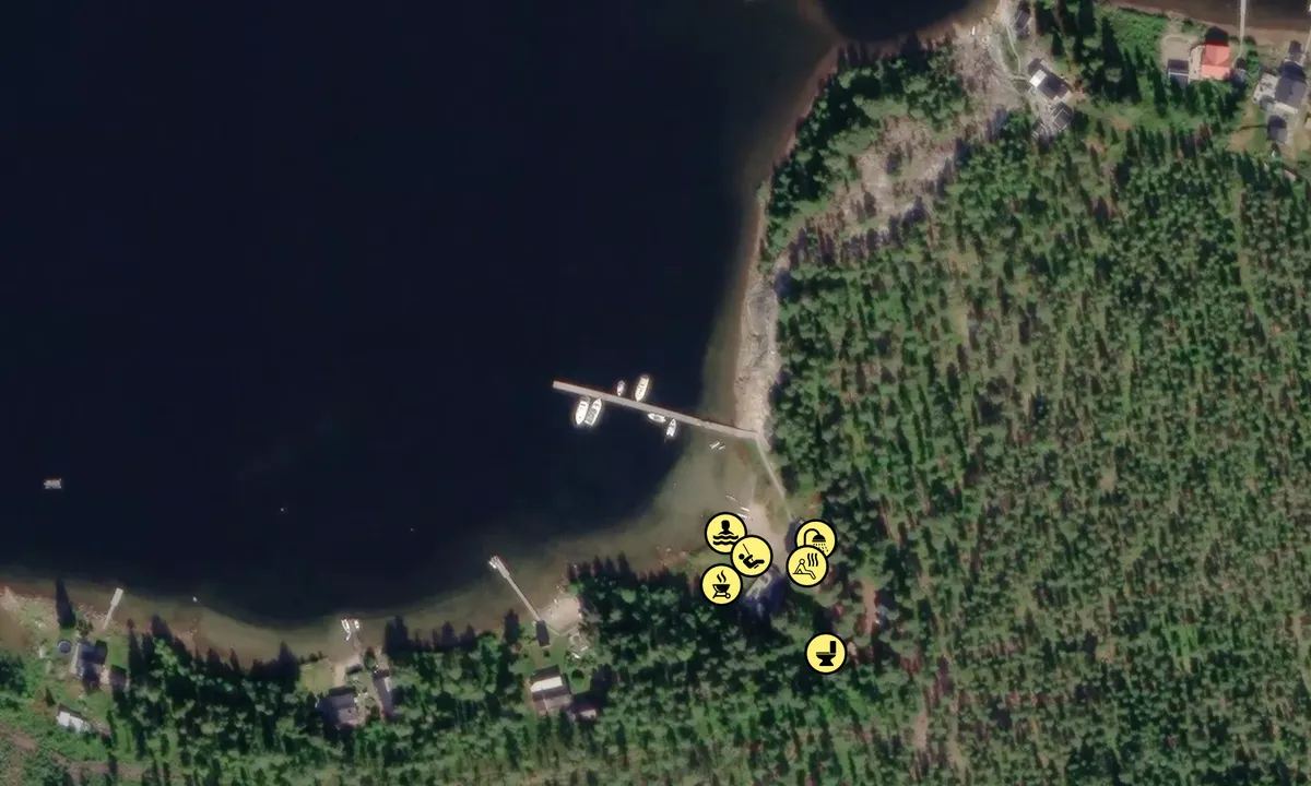 Satelite image of Halsön
