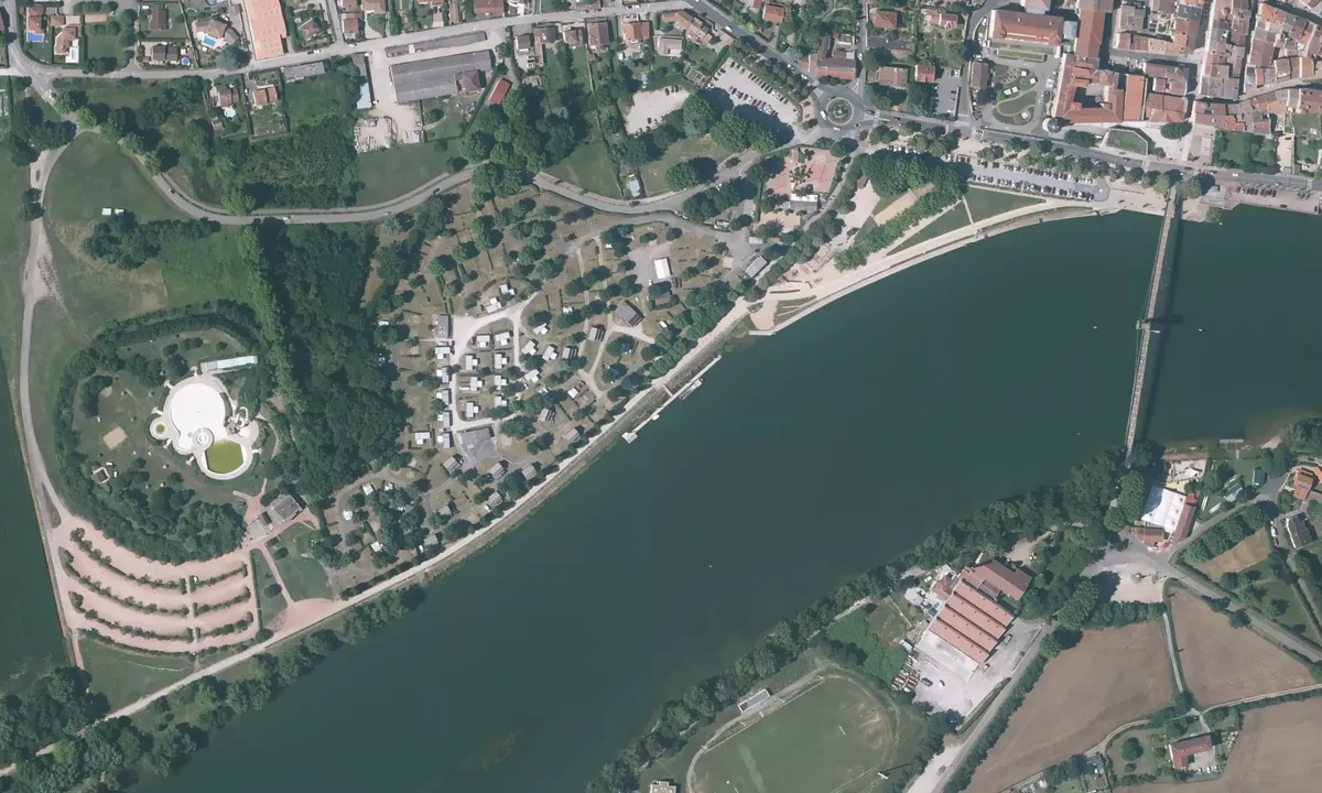 Flyfoto av Halt de Plaisance Trevoux